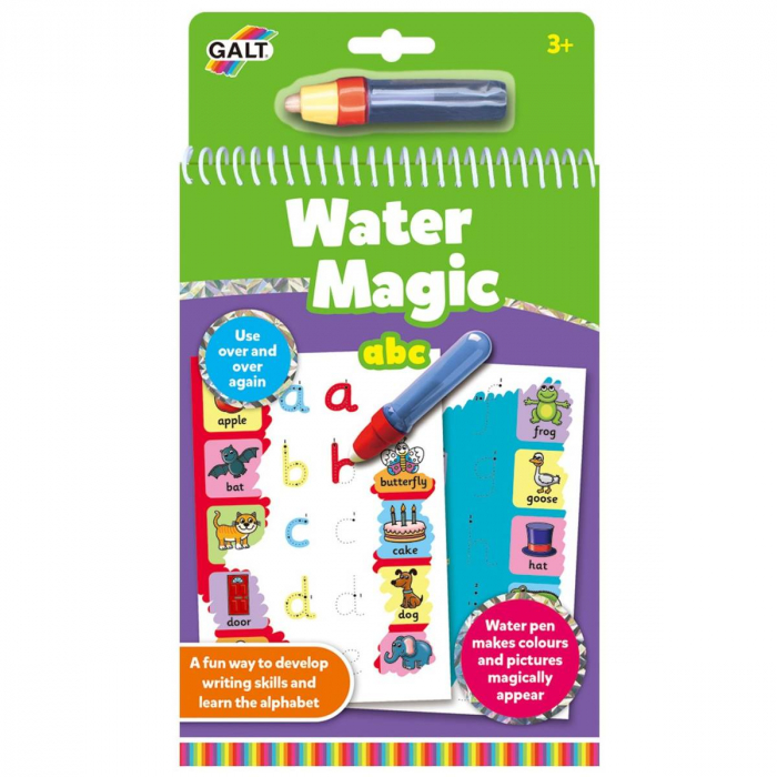 Water Magic: Carte de colorat ABC, Galt, 2-3 ani + [3]