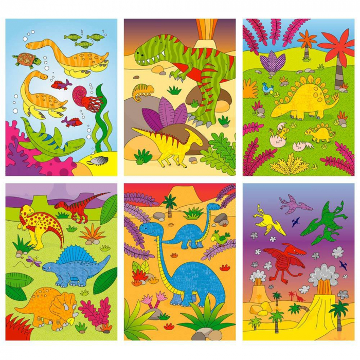 Water Magic: Carte de colorat Dinozauri, Galt, 2-3 ani + [2]