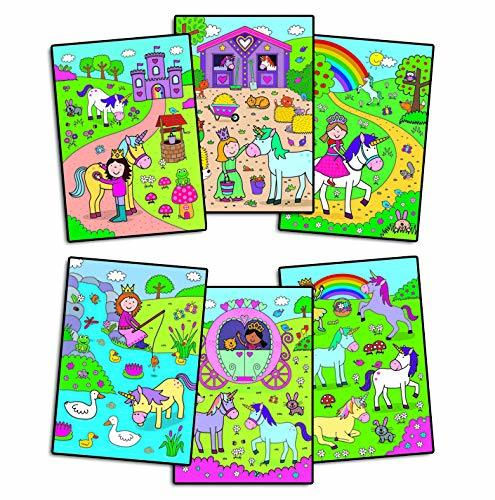 Water Magic: Carte de colorat Unicorni, Galt, 2-3 ani + [5]