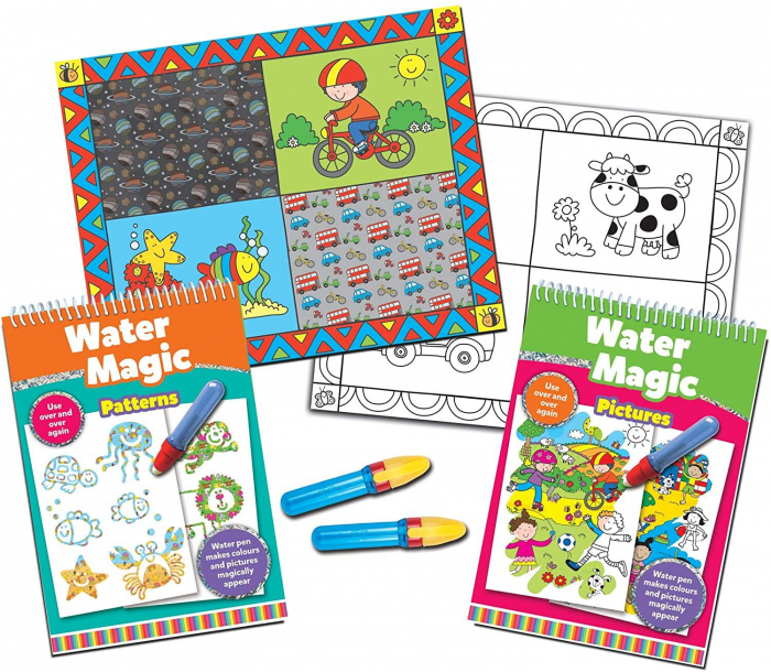 Water Magic: Set carti de colorat CADOU (2 buc.), Galt, 2-3 ani + [2]