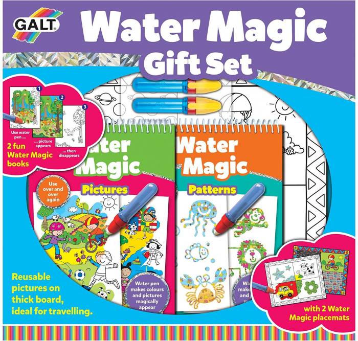 Water Magic: Set carti de colorat CADOU (2 buc.), Galt, 2-3 ani + [6]