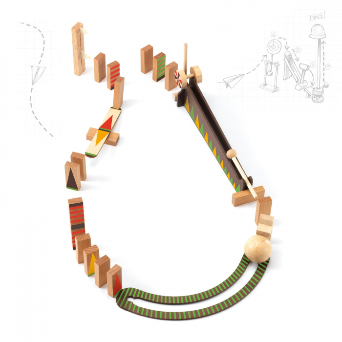 Zig and Go Djeco, set de constructie cu 27 piese, Bila cea mai mare [2]