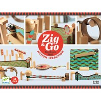 Zig & Go Djeco, set de constructie trasee, 48 piese, +8 ani [2]