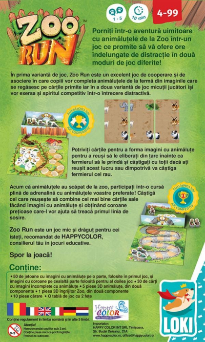 ZOO RUN, Loki, 4-5 ani + [2]