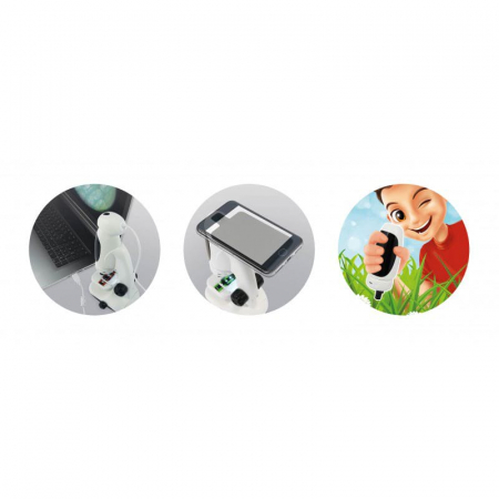 3 in 1 Video Microscop, BUKI France, 8-9 ani + [5]