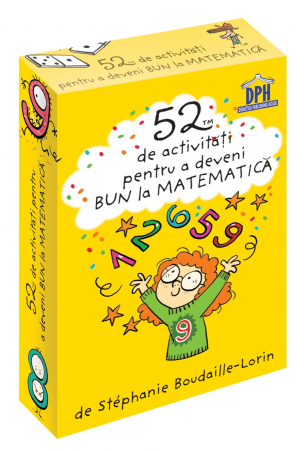 Jucarii baieti - 52 Jetoane pentru a deveni bun la Matematică, DPH, 6-7 ani +