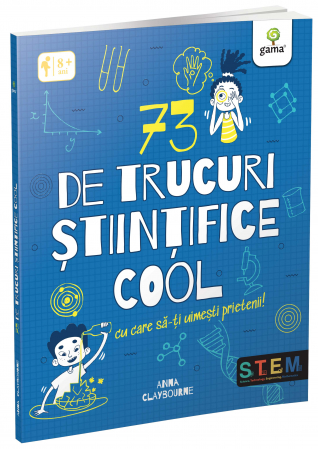 Carti pentru copii - 73 de trucuri științifice cool