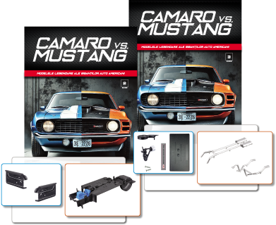 Articole pentru colectionari - Abonament Camaro vs Mustang incepand cu numarul 2. Pachet 2+3