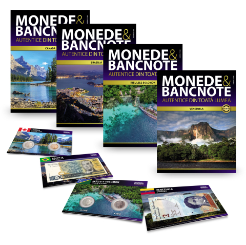 Jucarii copii 14+ ani - Abonament Monede si Bancnote Autentice din toata lumea nr. 5 - 8