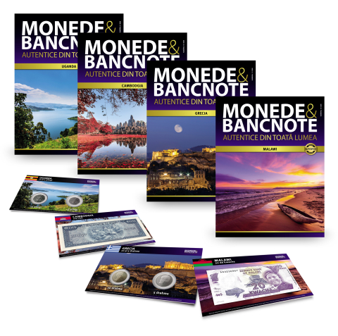 Articole pentru colectionari - Abonament Monede si Bancnote Autentice din toata lumea nr. 9-12