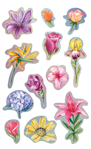 Abtibilduri 3D - Flori, colectia Creatii Naturale [2]