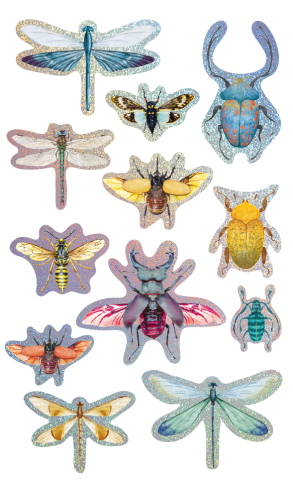 Abtibilduri 3D - Insecte, colectia Creatii Naturale [1]