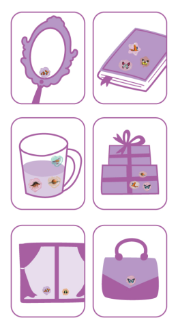 Abtibilduri imitatie sigiliu - Insecte, colectia Creatii Naturale [2]