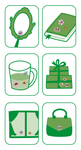 Abtibilduri imitatie sigiliu - Pasari, colectia Creatii Naturale [2]