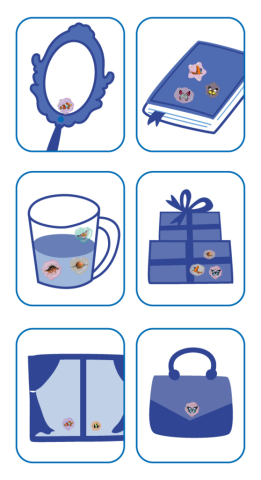 Abtibilduri imitatie sigiliu - Spatiu, colectia Creatii Naturale [1]