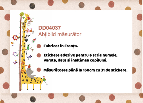 Abtibilduri masuratoare, Prieteni din Amazon, Djeco, 0-1 ani + [4]