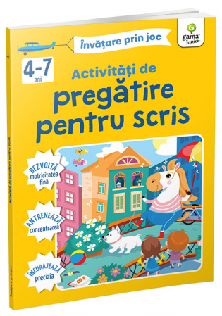 Activități de pregătire pentru scris 4-7 ani