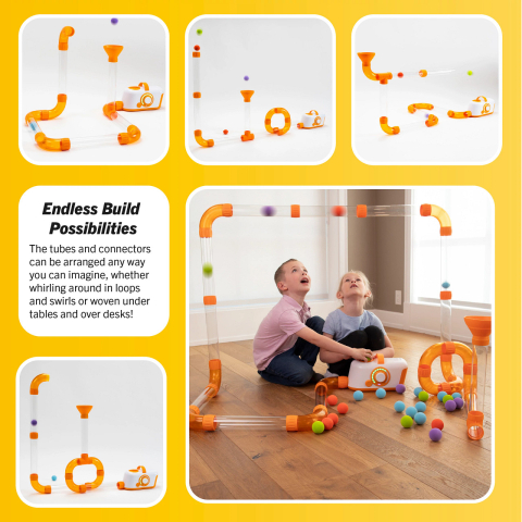 Air Toobz Set de tuburi de aer interconectabile (joc STEM interactiv) [4]