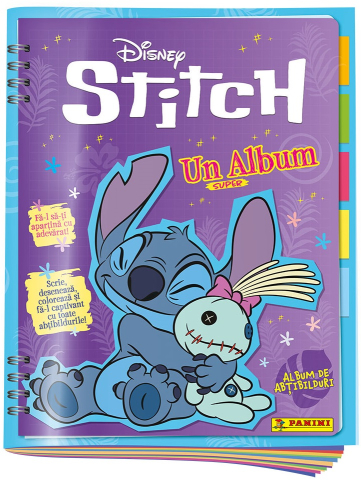 Articole pentru colectionari - Album pentru stickere, Panini, Disney Lilo&Stitch, 2025