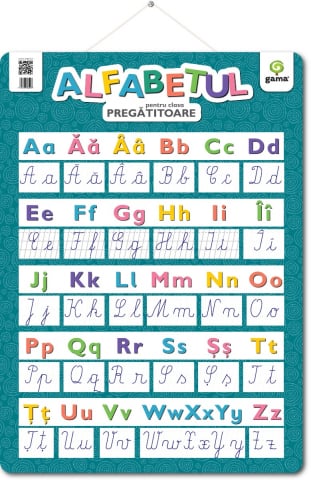 Carti educative - ALFABETUL pentru clasa pregatitoare/ Postere 