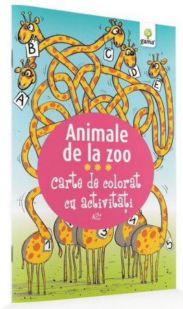 Vârsta - Animale de la Zoo, Editura Gama, 2-3 ani +