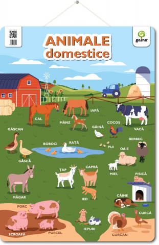 Carti educative - Animale domestice/ Postere 