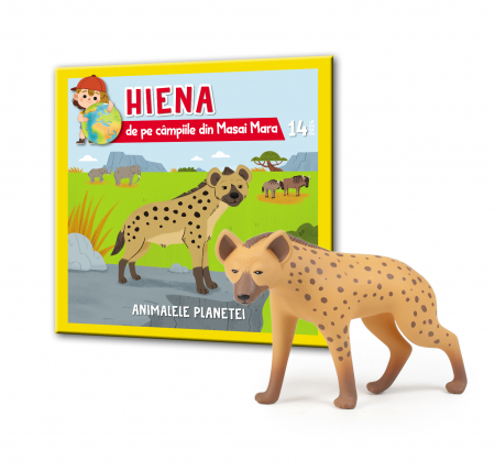 Animalele Planetei - Animalele Planetei Nr.14 - Hiena de pe campiile din Masai Mara, RBA, 18 luni+