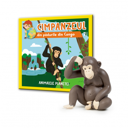 Animalele Planetei - Animalele Planetei Nr.7 - Cimpanzeul din padurile din Congo, RBA, 18 luni+
