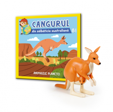 Animalele Planetei - Animalele Planetei Nr.8 - Cangurul din salbaticia australiana, RBA, 18 luni+