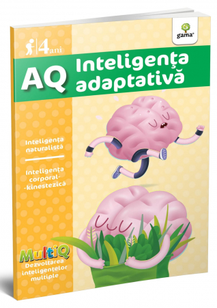 Carti dezvoltare emotionala - AQ.4 ani, Editura Gama, 4-5 ani +
