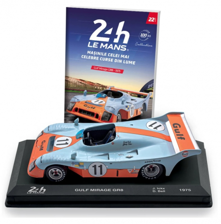 24h Le Mans - Gulf Mirage GR8 - 1975 - ediția nr. 22 (24h Le Mans), Centauria Italy, 12 ani +