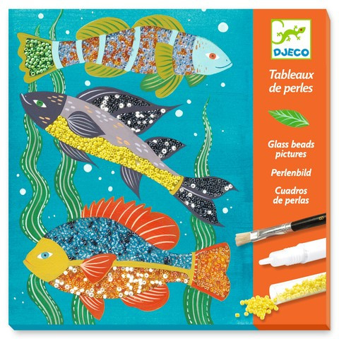 Vârsta - Atelier creativ cu margele, Zoology, Djeco, 6-7 ani +