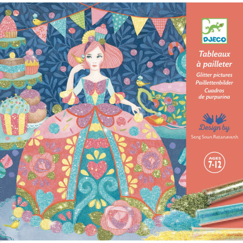 Atelier creativ cu sclipici, Daydream, Djeco, 7-12 ani [1]
