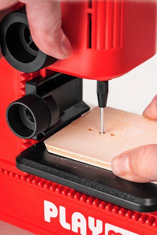 Atelier de tamplarie pentru copii PLAYmake 4in1, Bormasina, ferastrau, strung si masina de slefuit [3]