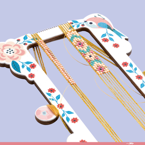 Atelier Djeco de confectionat bratari cu margele, 6-7 ani + [3]