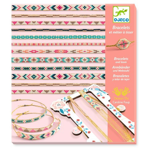 Atelier Djeco de confectionat bratari cu margele, 6-7 ani + [1]