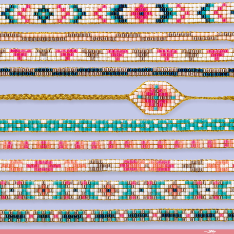 Atelier Djeco de confectionat bratari cu margele, 6-7 ani + [4]