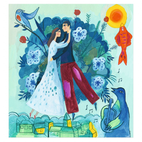 Atelier pictura Djeco, Inspired by Marc Chagall, 7 - 99 ani [3]