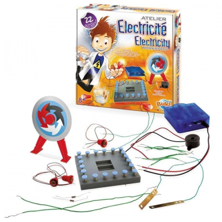 Atelierul de electricitate - 22 circuite, BUKI France, 8-9 ani + [1]