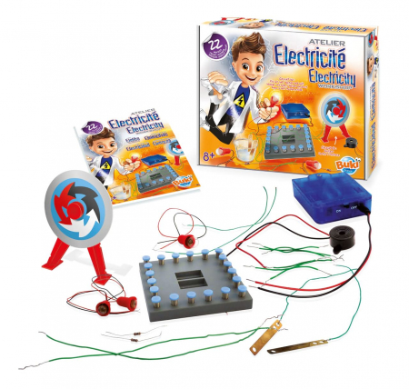 Atelierul de electricitate - 22 circuite, BUKI France, 8-9 ani + [5]
