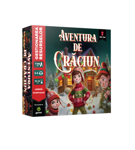 Jocuri de societate - Aventură de Crăciun