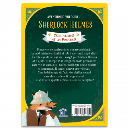 Aventurile Vulpoiului Sherlock Holmes: Cazul misterios al lui Pimpernel - Vol. 1, 7 ani+ [1]