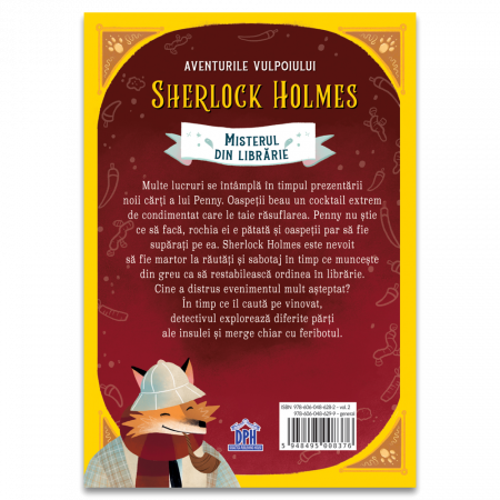 Aventurile Vulpoiului Sherlock Holmes: Misterul din librarie - Vol. 2, 7 ani+ [1]
