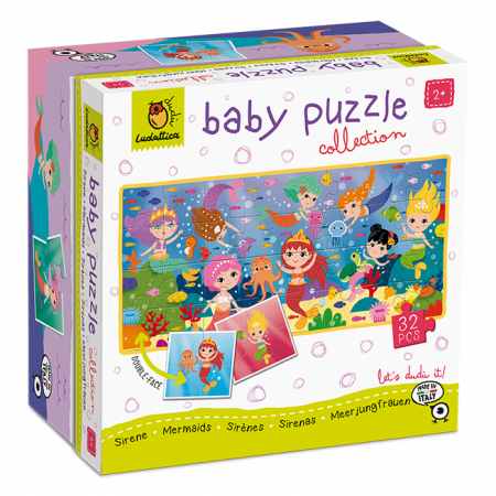 Vârsta - Baby Puzzle - Sirene, Ludattica, 2 - 5 ani
