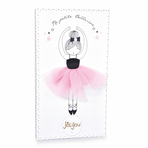 Balerina Anais, 35 cm, material textil, alb [2]