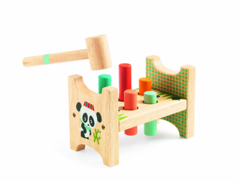 Banc de lucru bebe Taptap Djeco, 1-2 ani + [1]
