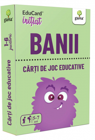 Jucarii si jocuri copii - Banii, Editura Gama, 4-5 ani +