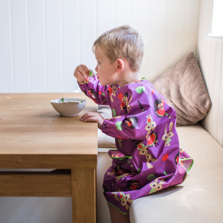 Baveta lunga cu buzunar - Animalute vesele, TIDY TOT, 0-1 ani + [3]