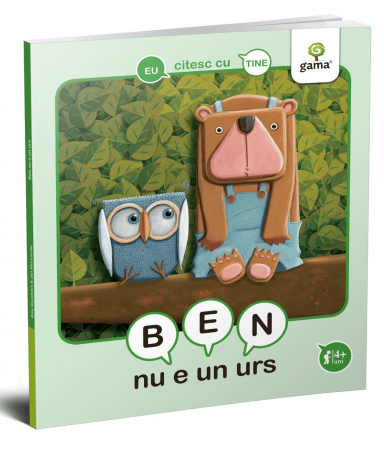 Jucarii copii 2-3 ani - Ben nu e un urs, Editura Gama, 2-3 ani +