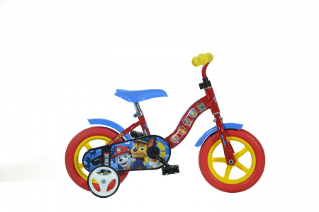 Biciclete pentru copii - Bicicleta copii 10'' - PAW PATROL, DINO BIKES, 2-3 ani +
